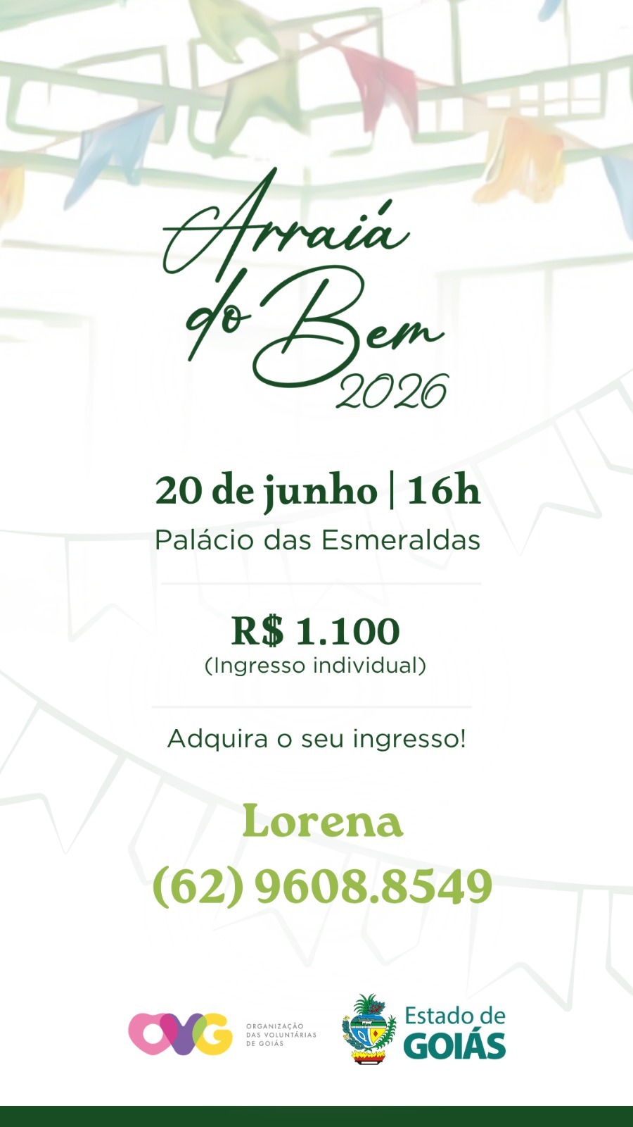 Arraiá do Bem 2026