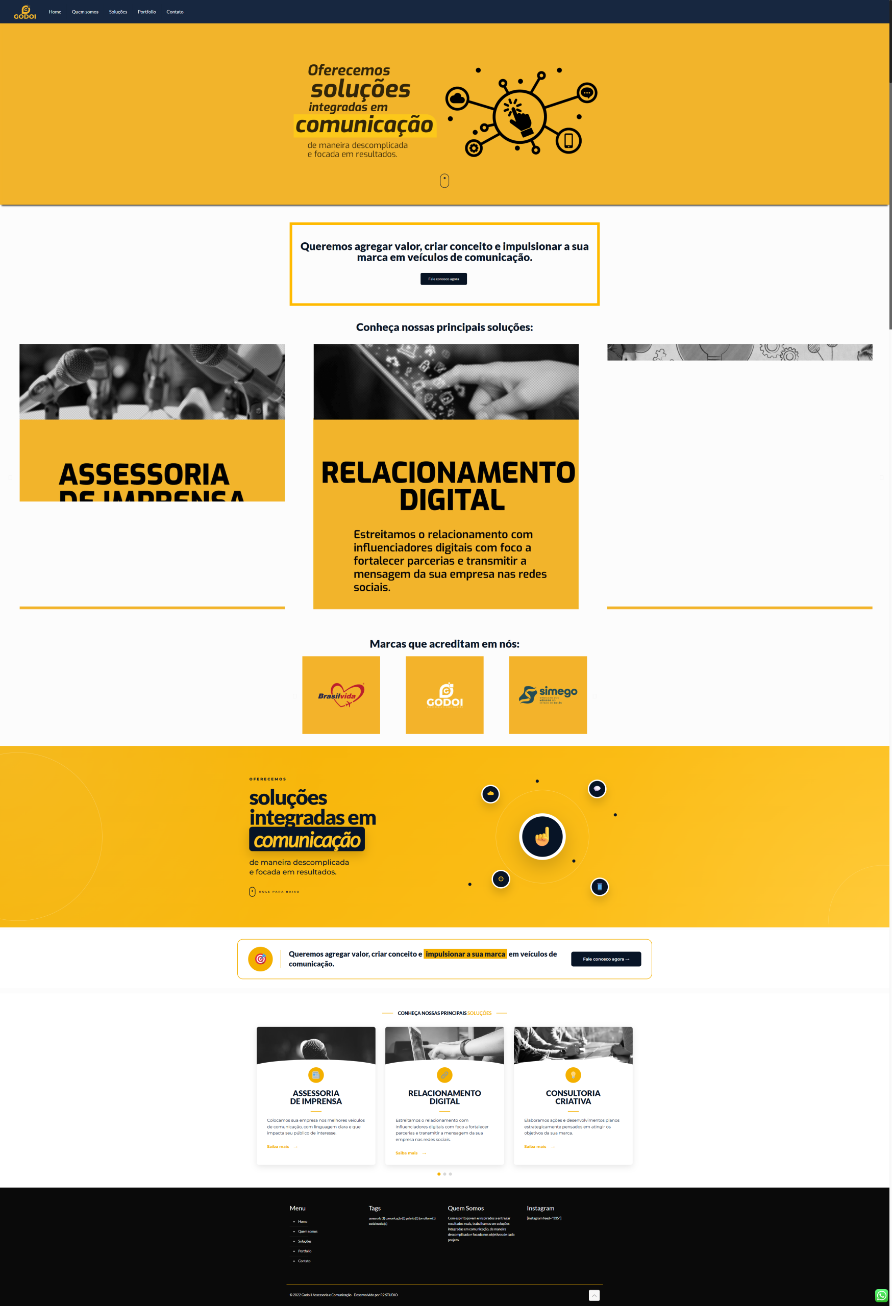 Site Godoi Comunicação